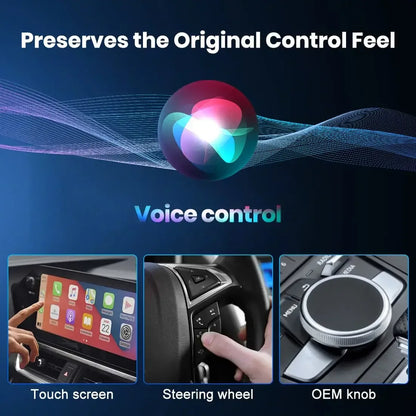 MMB Mini Ultra Wired to Wireless Bluetooth WiFi CarPlay Adapter