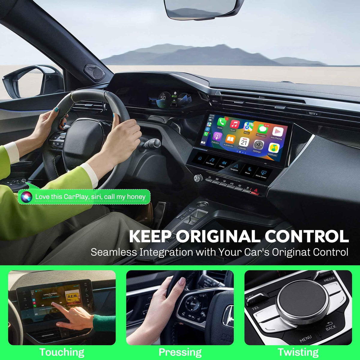 MMB Mini Wired to Wireless Bluetooth WiFi Carplay Adapter
