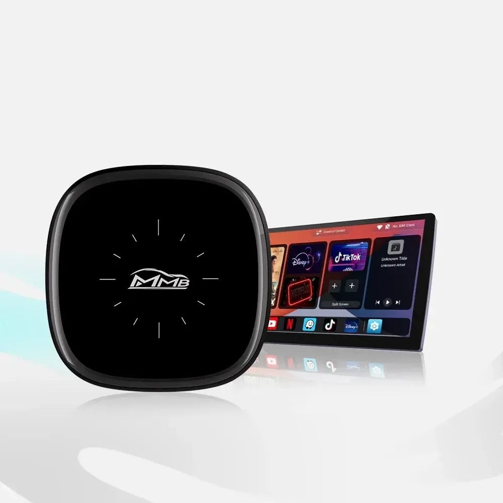 MMB PRO Q2W Ai Box Android 13 Multimedia Wireless Carplay Adapter