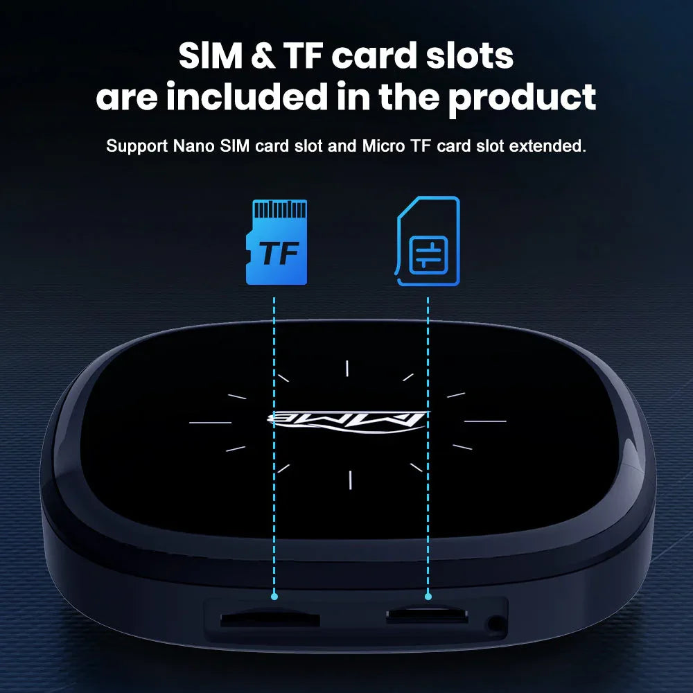 MMB PRO Q2W Ai Box Android 13 Multimedia Wireless Carplay Adapter