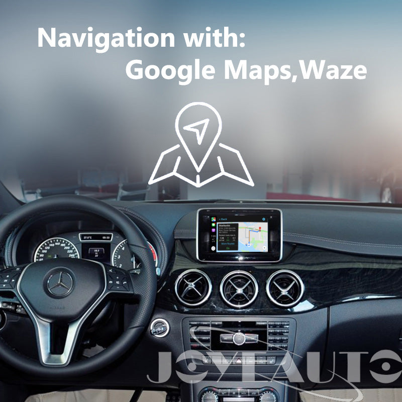 Wireless Apple CarPlay Interface for Mercedes-Benz B Class W246 NTG4.5 / NTG4.7 (2012-2014) – Android Auto AirPlay Retrofit(WJME-2-B)