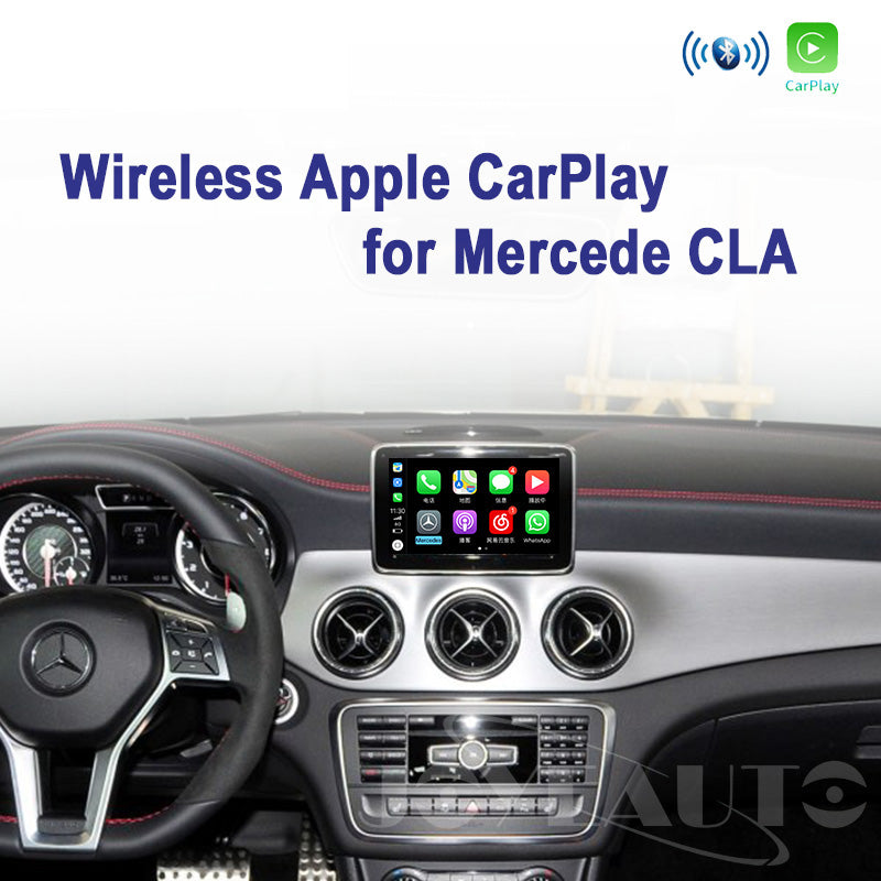 Wireless Apple CarPlay Interface for Mercedes-Benz CLA Class C117 NTG4.5 / NTG4.7 (2012-2014) – Android Auto AirPlay Retrofit(WJME-2-CLA)