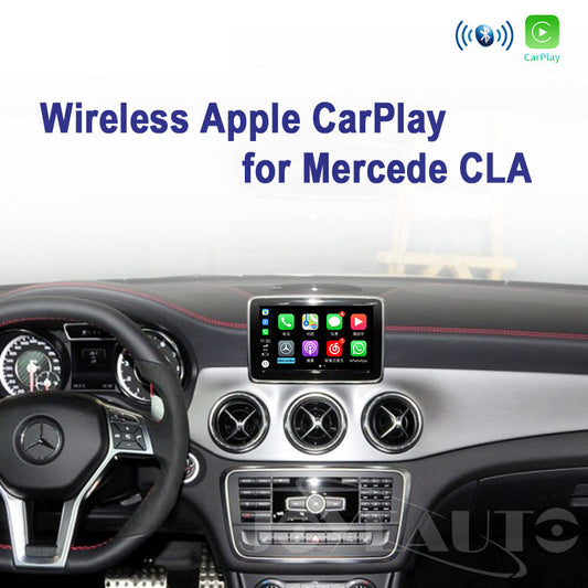 Wireless Apple CarPlay Interface for Mercedes-Benz CLA Class C117 NTG4.5 / NTG4.7 (2012-2014) – Android Auto AirPlay Retrofit(WJME-2-CLA)