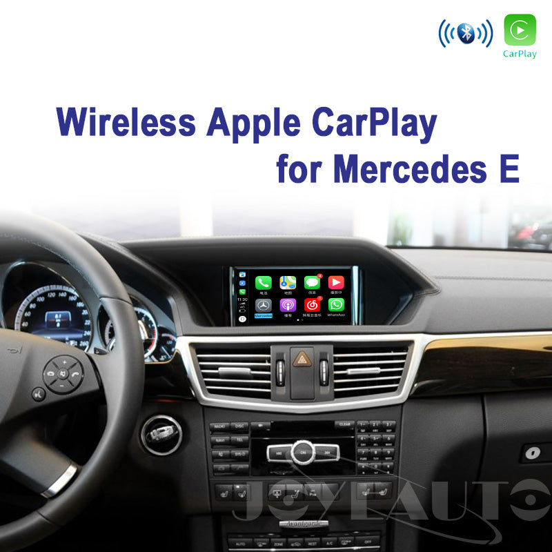 Wireless Apple CarPlay Interface for Mercedes-Benz E Class W212 / C207 NTG4.5 / NTG4.7 (2012-2014) – Android Auto AirPlay Retrofit(WJME-2-E)
