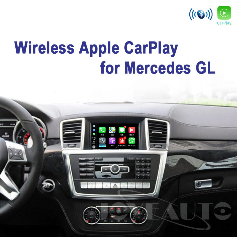 Wireless Apple CarPlay Interface for Mercedes-Benz GL Class X166 NTG4.5 / NTG4.7 (2011-2014) – Android Auto AirPlay Retrofit(WJME-2-GL)