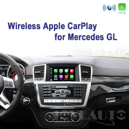 Wireless Apple CarPlay Interface for Mercedes-Benz GL Class X166 NTG4.5 / NTG4.7 (2011-2014) – Android Auto AirPlay Retrofit(WJME-2-GL)