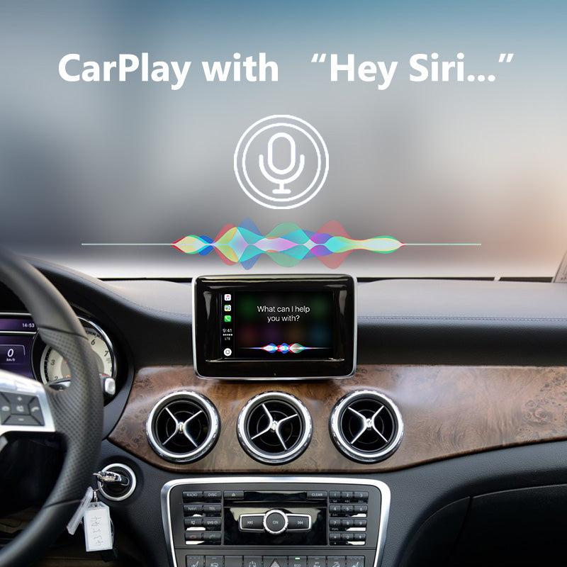 Wireless Apple CarPlay Interface for Mercedes-Benz GLA Class X156 NTG4.5 / NTG4.7 (2012-2014) – Android Auto AirPlay Retrofit(WJME-2-GLA)