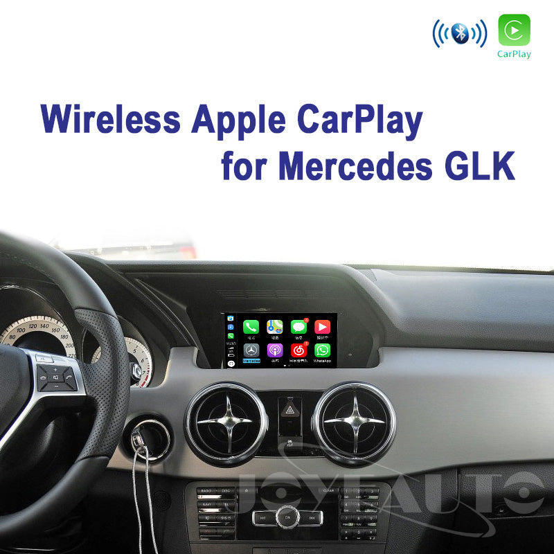 Wireless Apple CarPlay Interface for Mercedes-Benz GLK Class X204 NTG4.5 / NTG4.7 (2011-2014) – Android Auto AirPlay Retrofit(WJME-2-GL-1)