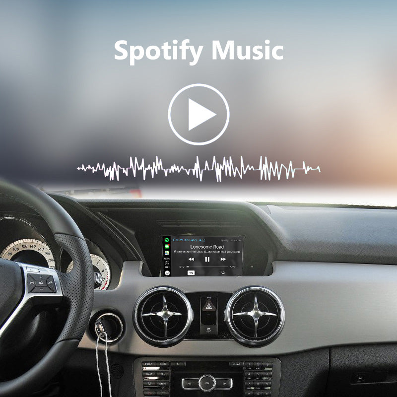 Wireless Apple CarPlay Interface for Mercedes-Benz GLK Class X204 NTG4.5 / NTG4.7 (2011-2014) – Android Auto AirPlay Retrofit(WJME-2-GL-1)