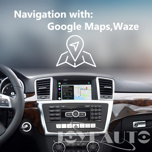 Wireless Apple CarPlay Interface for Mercedes-Benz ML Class W166 NTG4.5 / NTG4.7 (2011-2014) – Android Auto AirPlay Retrofit(WJME-2-GL-1-1)