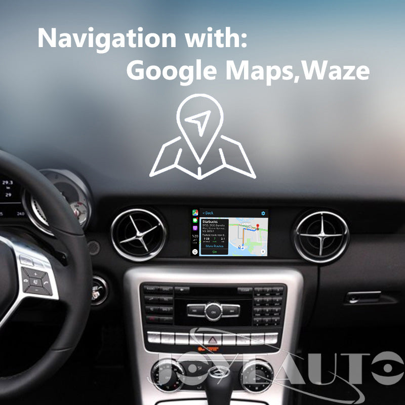 Wireless Apple CarPlay Interface for Mercedes-Benz SLK R172 NTG4.5 / NTG4.7 (2011-2014) – Android Auto AirPlay Retrofit(WJME-2-SLK)