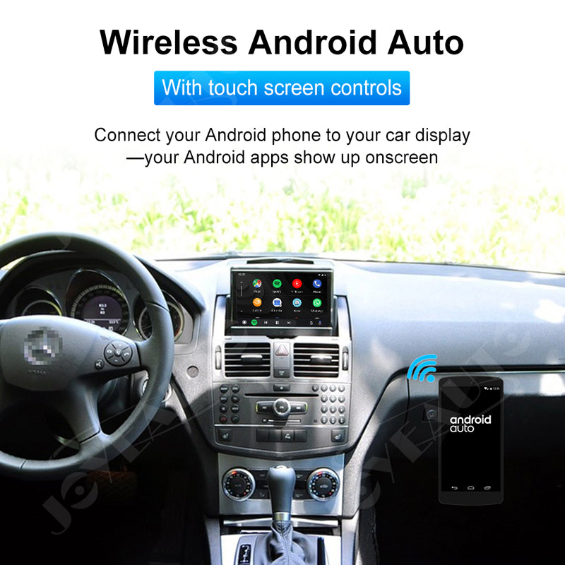 Wireless Apple CarPlay Interface for Mercedes-Benz NTG4.0 C / E / SLK Class (2007-2011) – Android Auto AirPlay Retrofit(WZME-3)