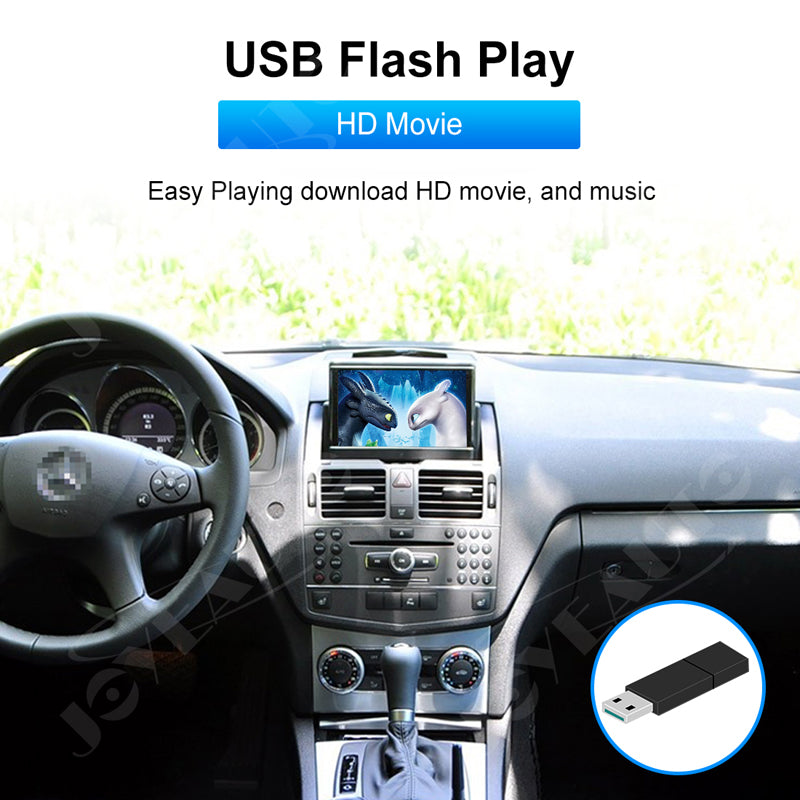Wireless Apple CarPlay Interface for Mercedes-Benz NTG4.0 C / E / SLK Class (2007-2011) – Android Auto AirPlay Retrofit(WZME-3)
