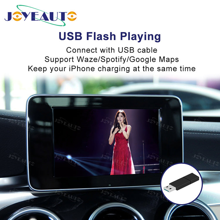 Wireless Apple CarPlay Interface for Mercedes-Benz NTG5 (2015-2018) – A B C E S GLK GLA ML SLK GLC CLS Class Android Auto(WZME-1)