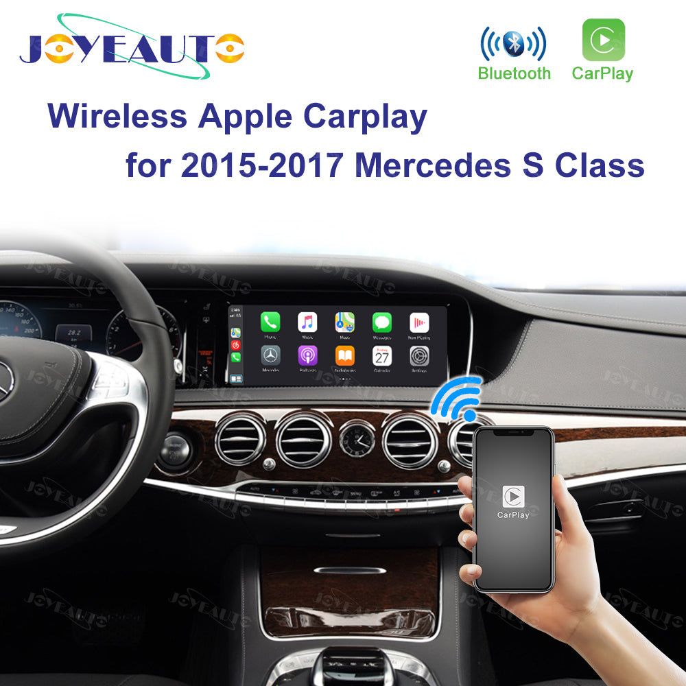 Wireless Apple CarPlay Interface for Mercedes-Benz S Class W222 NTG5 (2015-2017) – Android Auto AirPlay Retrofit(WJME-1-2)