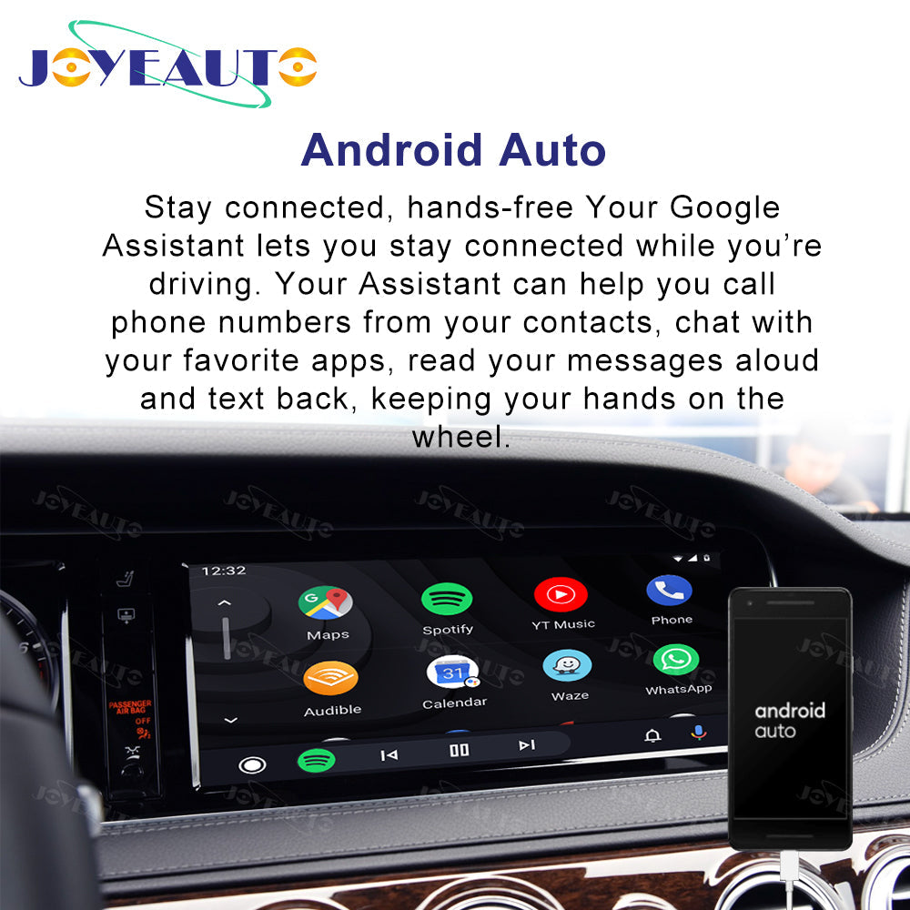 Wireless Apple CarPlay Interface for Mercedes-Benz S Class W222 NTG5 (2015-2017) – Android Auto AirPlay Retrofit(WJME-1-2)