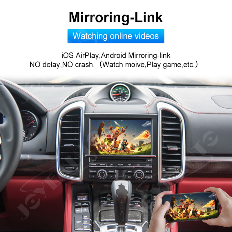 Wireless Apple CarPlay Interface for Porsche PCM3.1 (2010-2016) – Cayenne Panamera Macan 911 Boxster Cayman Android Auto(WZPO-1)