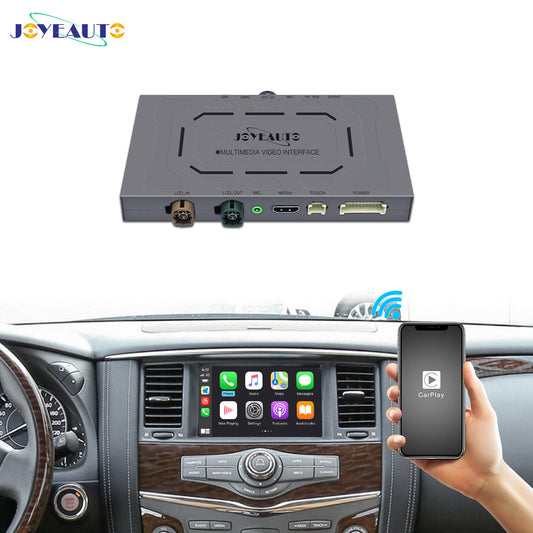 Apple CarPlay Android Auto Interface for 2010-2018 Nissan Patrol - Wireless & Wired, AirPlay (WJNI-1)