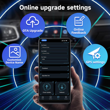 2Air Carlinkit 5.0 Wireless CarPlay Android Auto Adapter