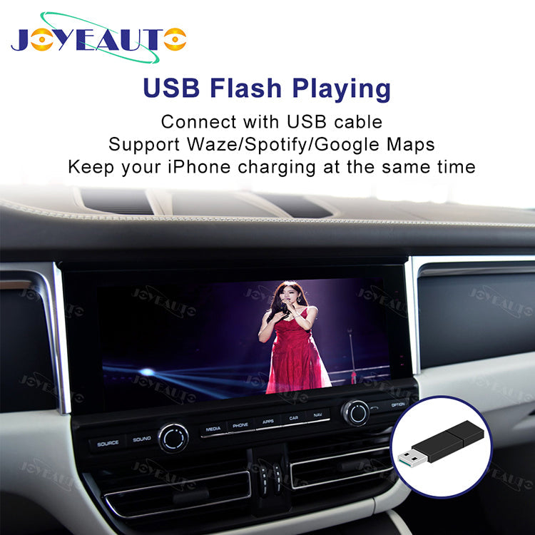 Wireless Apple CarPlay Interface for Porsche PCM4.0 – 911 / Boxster / Cayman / Macan (2017-2018) – Android Auto AirPlay(WZPO-2)