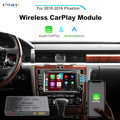 Apple CarPlay Android Auto Interface for Volkswagen Phaeton 2010-2016 - Wireless & Wired, AirPlay (WJVW-4)