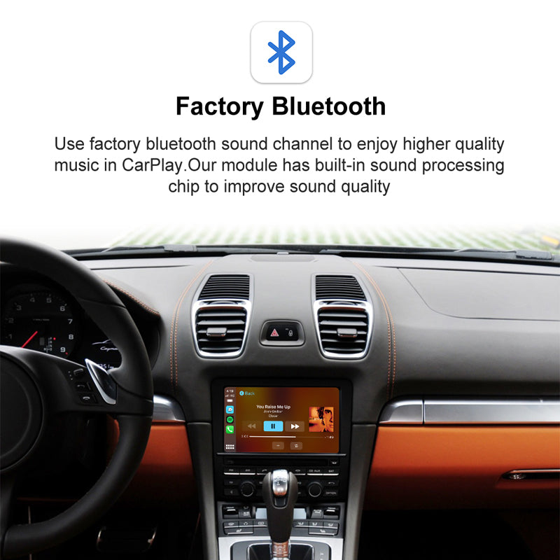 Wireless Apple CarPlay Interface for Porsche CDR CRD3.1 CRD+ (2003-2009) – AirPlay & Android Auto(WZPO-3)