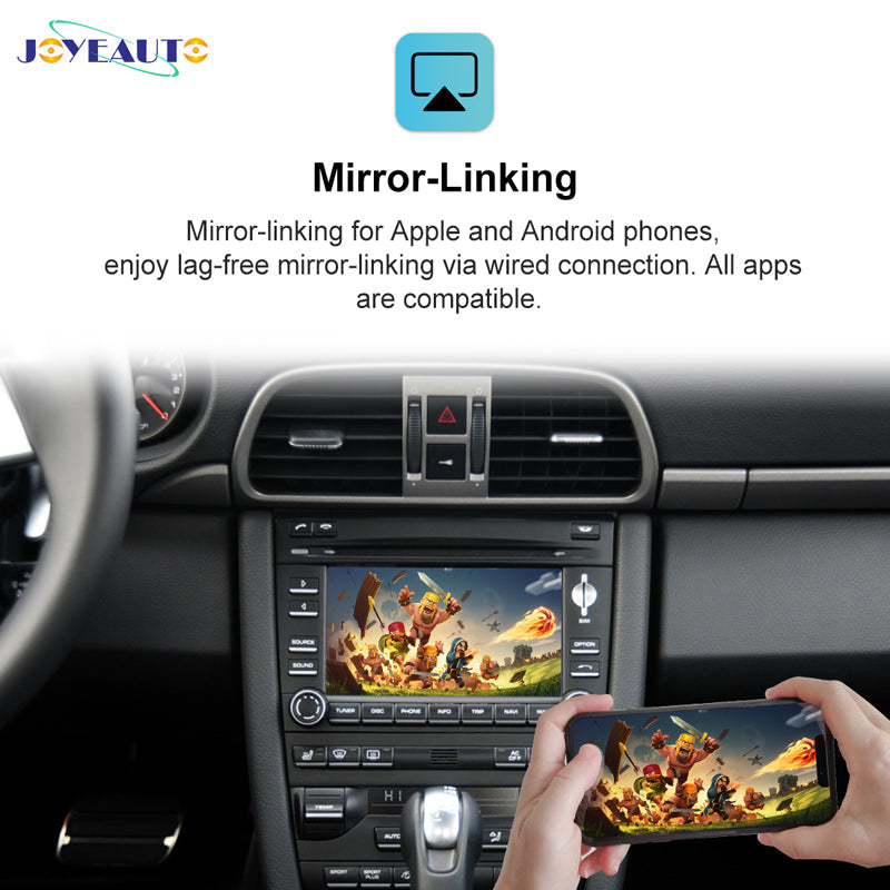 (WJPO-0)Porsche PCM3.0 Cayenne Turbo 997 987 WIFI Wireless Apple CarPlay AirPlay Android Auto Interface-1 - detail 3