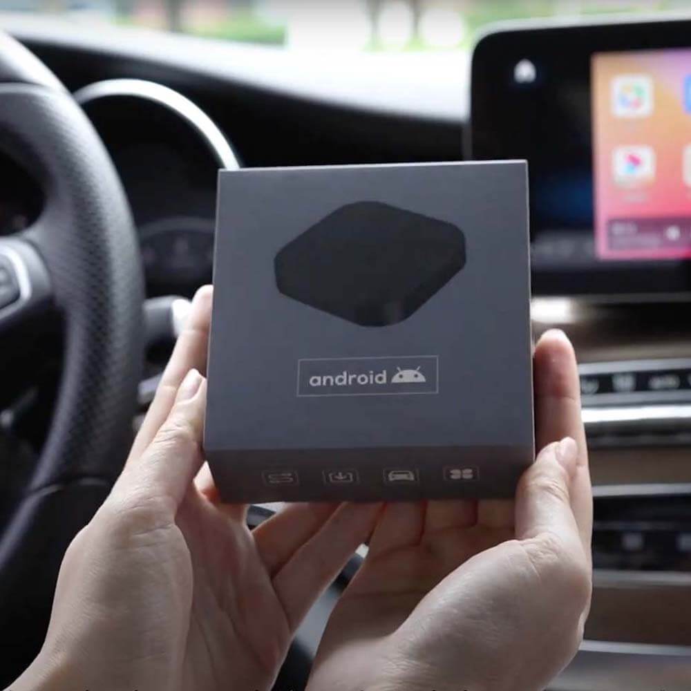 Tbox Basic - Streaming AI Box Build-in Android System with Wireless Carplay & Android Auto for You Watch TV in Car