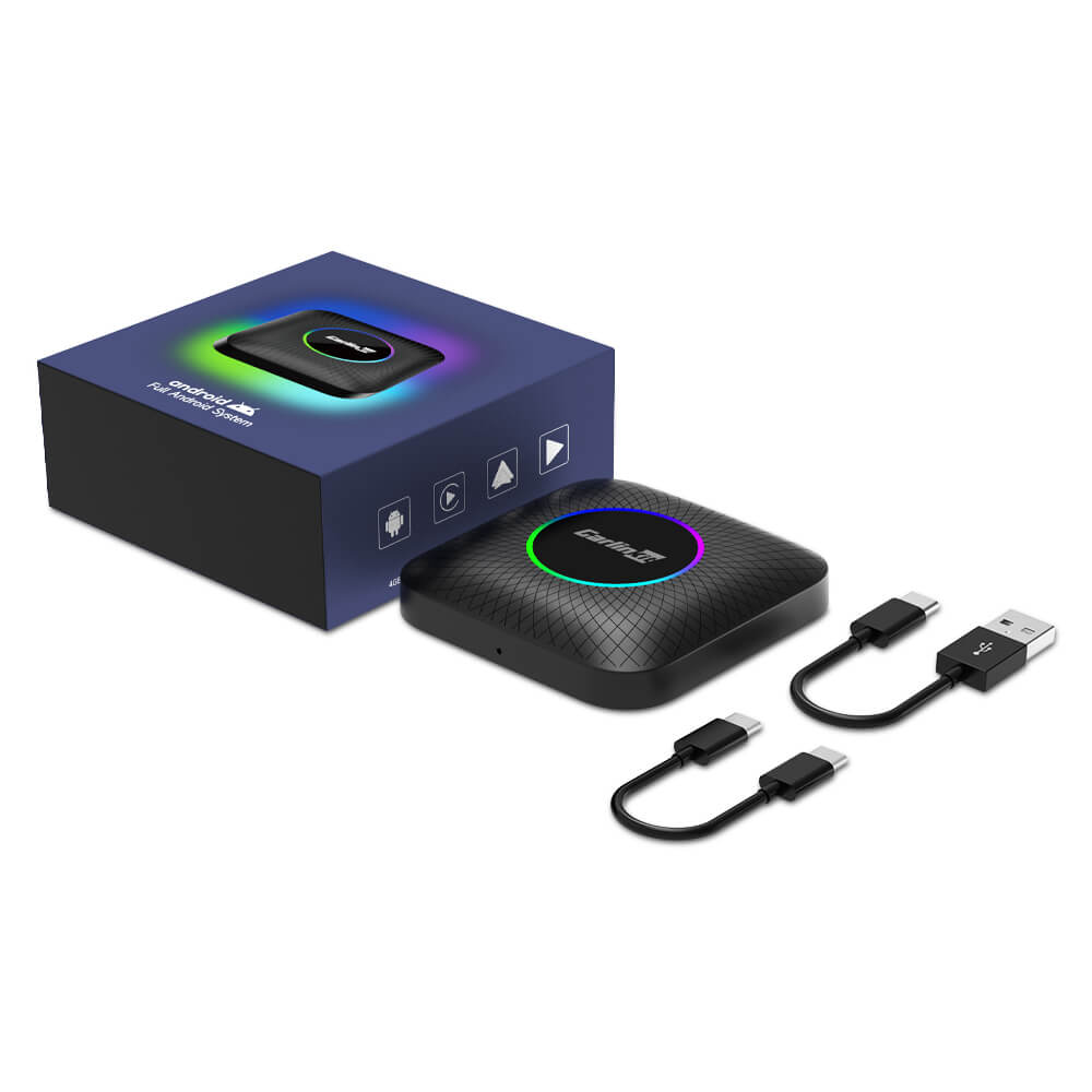 Tbox Led Multimedia Video Android13 AI Box Wireless CarPlay & Android Auto