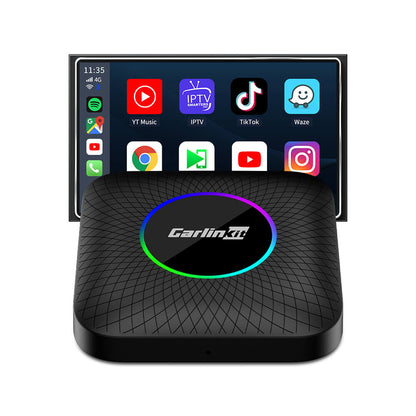 Tbox Led Multimedia Video Android13 AI Box Wireless CarPlay & Android Auto