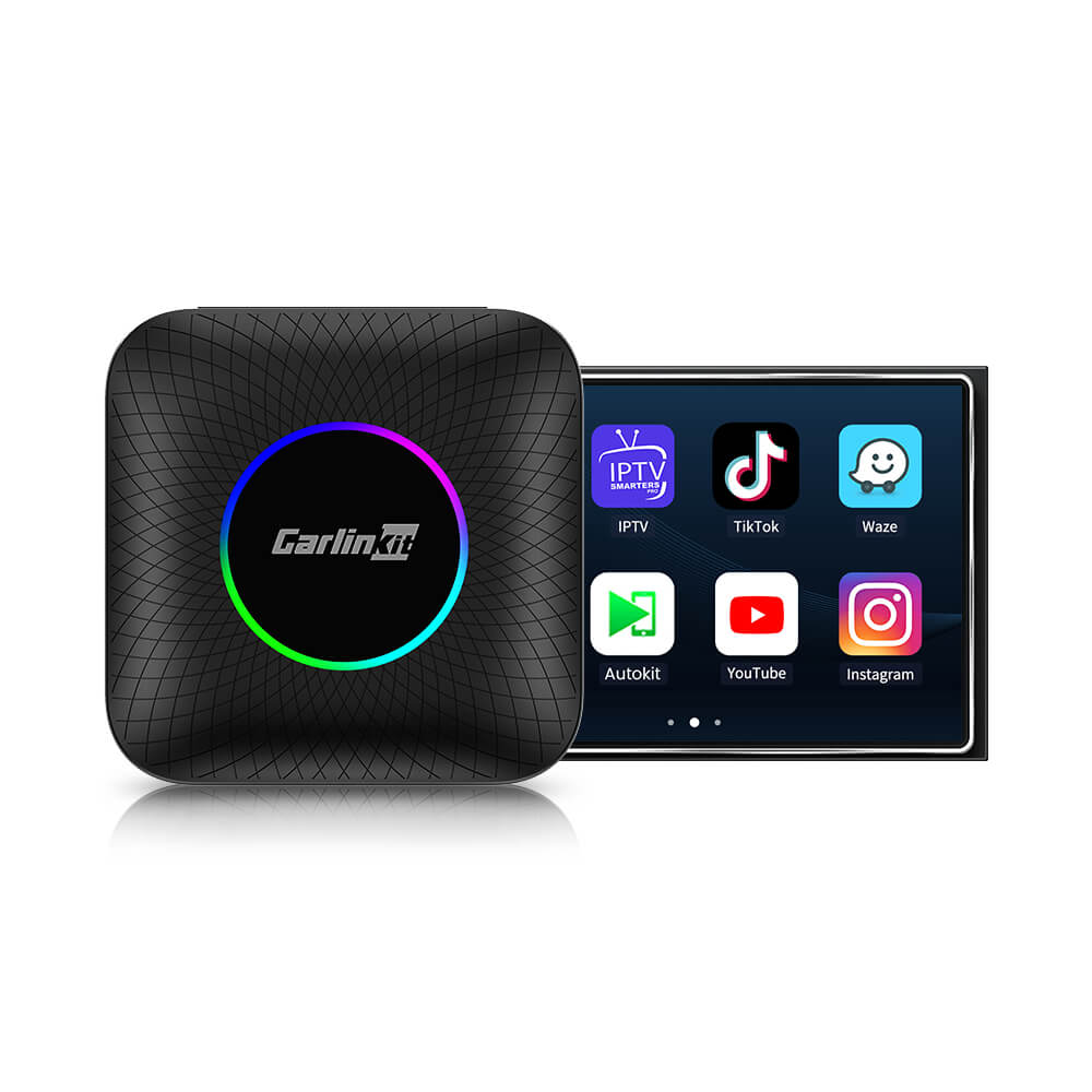 Tbox Led Multimedia Video Android13 AI Box Wireless CarPlay & Android Auto