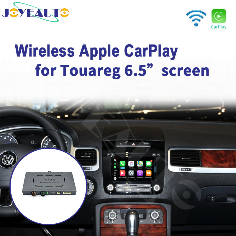 Wireless Apple CarPlay Interface for VW Touareg RCD550 6.5 Screen (2010-2017) – Android Auto AirPlay Retrofit(WJVW-1)