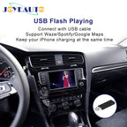 Wireless Apple CarPlay Android Auto Interface for VW Golf Tiguan Teramont Phideon (2015-2017) – AirPlay Retrofit(WJVW-3)