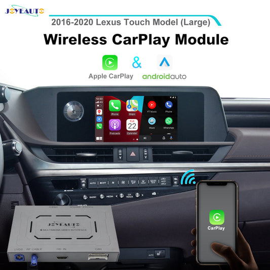 Wireless CarPlay Interface for Lexus ES NX RX UX 2016-2020 Touch Screen (Large) | Apple CarPlay Android Auto Retrofit Module(WJLX-1)
