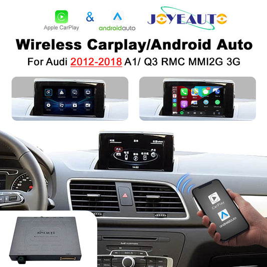 Wireless Apple CarPlay Interface for Audi A1 / Q3 RMC / MMI 2G / 3G (2012-2017) – Android Auto AirPlay Retrofit(WZAU-3)