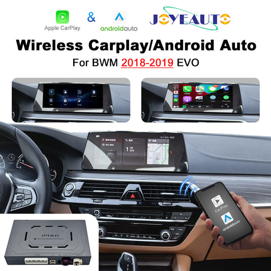 Wireless Apple CarPlay Interface for BMW EVO System (2018-2019) – X1 F48 F49 / 4 Series F32 F33 F36 Android Auto Upgrade(WZBM-1)