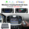 Wireless Apple CarPlay Android Auto Interface for Chrysler 300C 2012-2016 | AirPlay iOS Android Mirror Link Plug & Play Retrofit Module(wzcl-1)