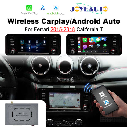 Apple CarPlay Android Auto Interface for Ferrari California T 2015-2018 - Wireless & Wired, AirPlay Mirror Link (WZFR-1)