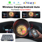 Wireless Apple CarPlay Android Auto Interface for Ferrari F8 812 | AirPlay iOS Android Mirror Link Plug & Play Retrofit Module(WZFR-4)