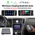 Wireless Apple CarPlay Android Auto Interface for Infiniti Q50 Q60 Q50L QX50 (2015-2019) – AirPlay Mirror Link(WZIN-1)