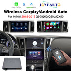 Wireless Apple CarPlay Android Auto Interface for Infiniti Q50 Q60 Q50L QX50 (2015-2019) – AirPlay Mirror Link(WZIN-1)