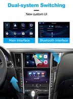 Wireless Apple CarPlay Android Auto Interface for Infiniti Q50 Q60 Q50L QX50 (2015-2019) – AirPlay Mirror Link(WZIN-1)