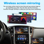 Wireless Apple CarPlay Android Auto Interface for Infiniti 2013-2015 Q50 Q60 Q50L | AirPlay iOS Android Mirror Link Retrofit Module(WZIN-4)