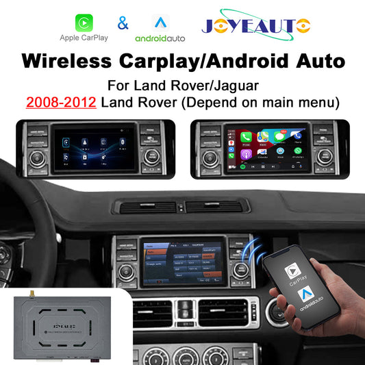 Apple CarPlay Android Auto Interface for 2008-2012 Land Rover Denso Radio - Sport Vogue Discovery 4 L319 L320 L322 (WJLR-3)