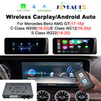 Wireless Apple CarPlay Android Auto Interface for Mercedes-Benz NTG5.5 2016-2020 | C E S Class W205 W212 W222 AMG AirPlay HiCar Mirror Link(WZME-4)