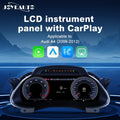 Joyeauto 12.3-inch Linux digital instrument cluster for Audi A4 (2009-2012), featuring wireless CarPlay, Android Auto, virtual cockpit display, real-time vehicle information, and a modern digital dashboard retrofit.