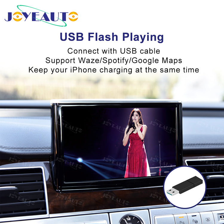 Wireless Apple CarPlay Interface for Audi A6 A7 A8 C7 MMI 3G / MIB2 RMC (2012-2017) – Android Auto AirPlay Retrofit(WZAU-4)