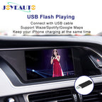 Wireless Apple CarPlay Interface for Audi MMI 3G / 3G+ – A4L A5 Q5 (2010-2016) / A6 A7 A8 Q7 C6 (2009-2011) Android Auto(WZAU-5)