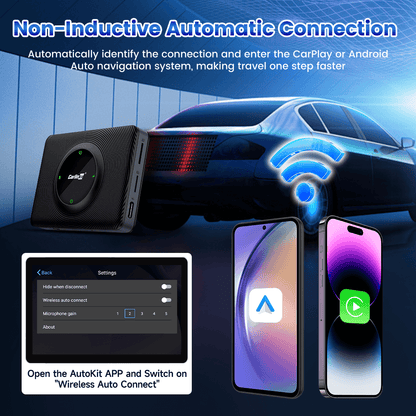 Carlinkit QCM6125 3-in-1 System Carplay Ai Box AEBOX 8g+128g