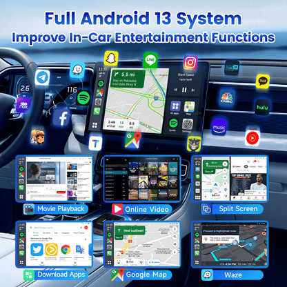 Carlinkit QCM6125 3-in-1 System Carplay Ai Box AEBOX 8g+128g